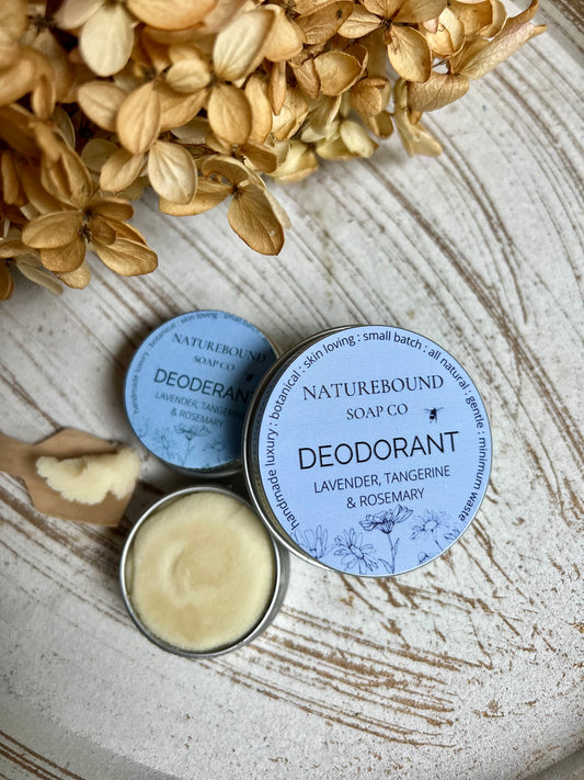 LAVENDER, ROSEMARY & TANGERINE Deodorant Paste