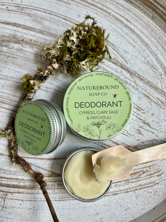 CYPRESS, CLARY SAGE & PATCHOULI Deodorant Paste