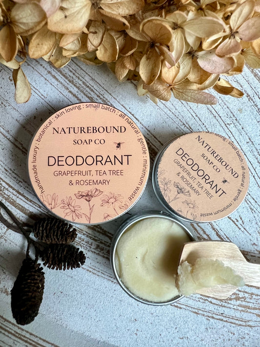 GRAPEFRUIT & TEA TREE Deodorant Paste