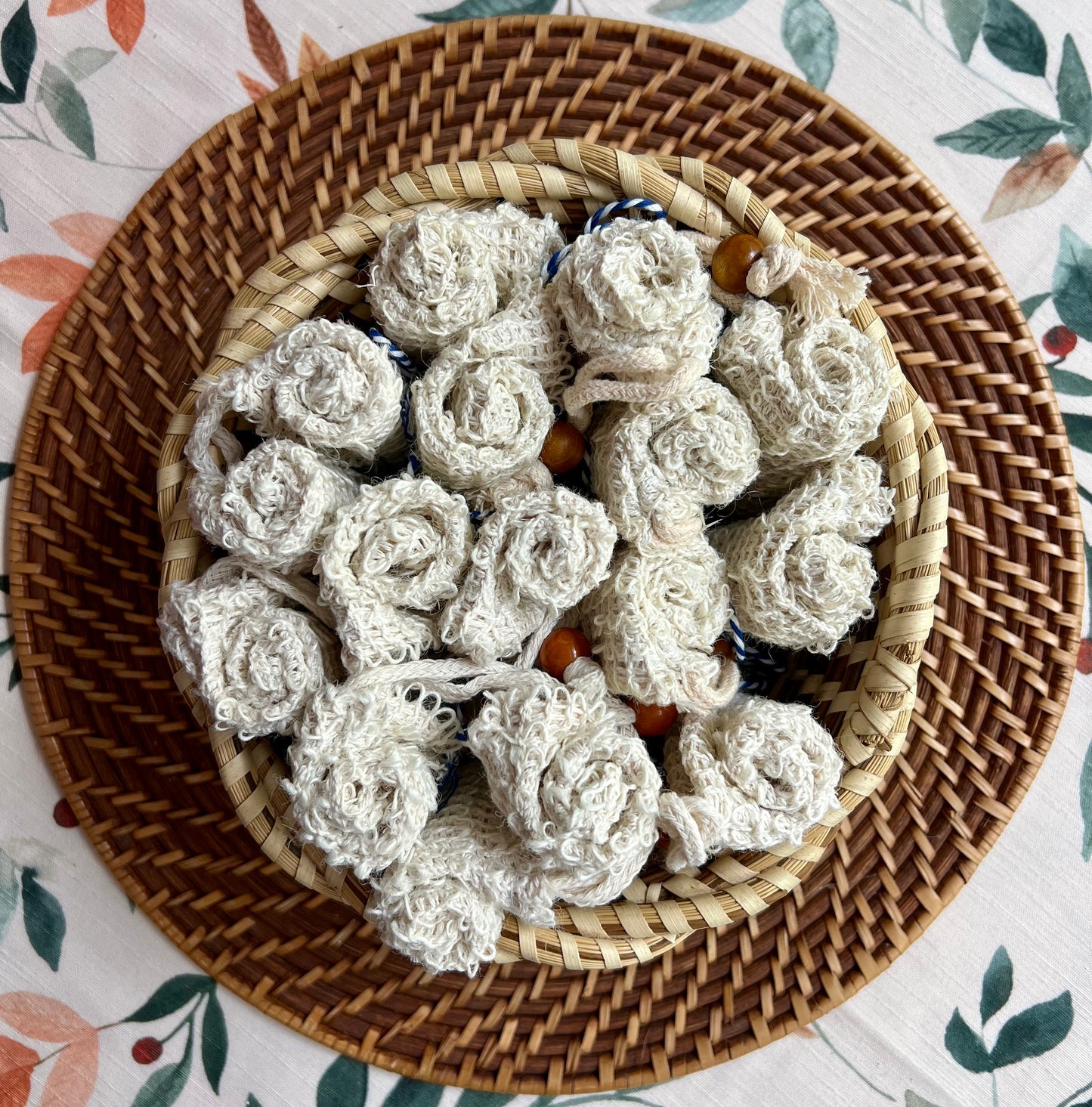 EXFOLIATING SOAP BAGS-Natural Sisal Fiber