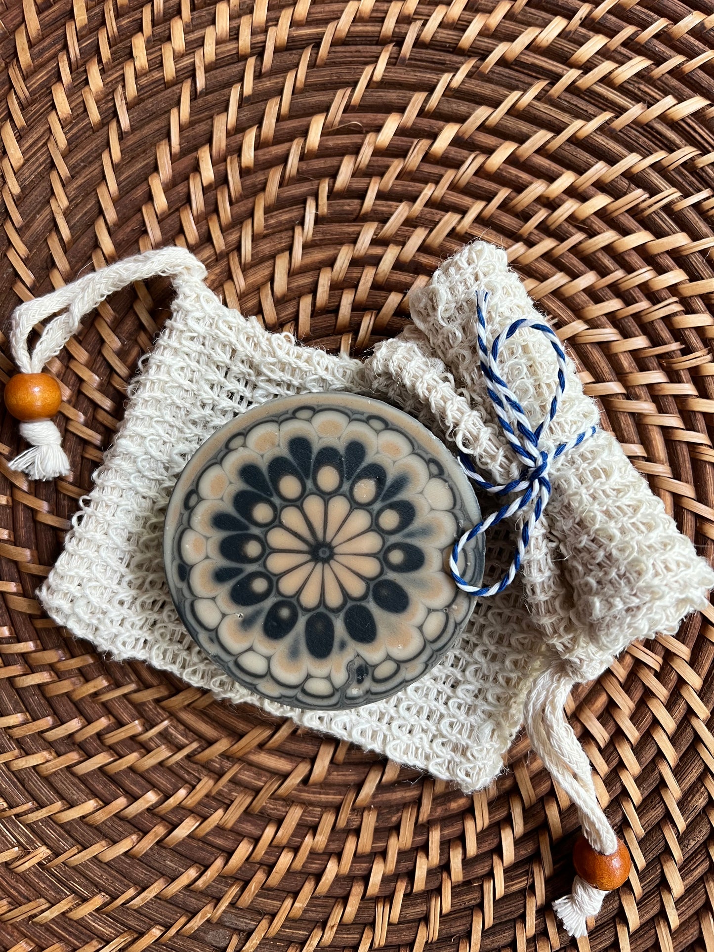 EXFOLIATING SOAP BAGS-Natural Sisal Fiber