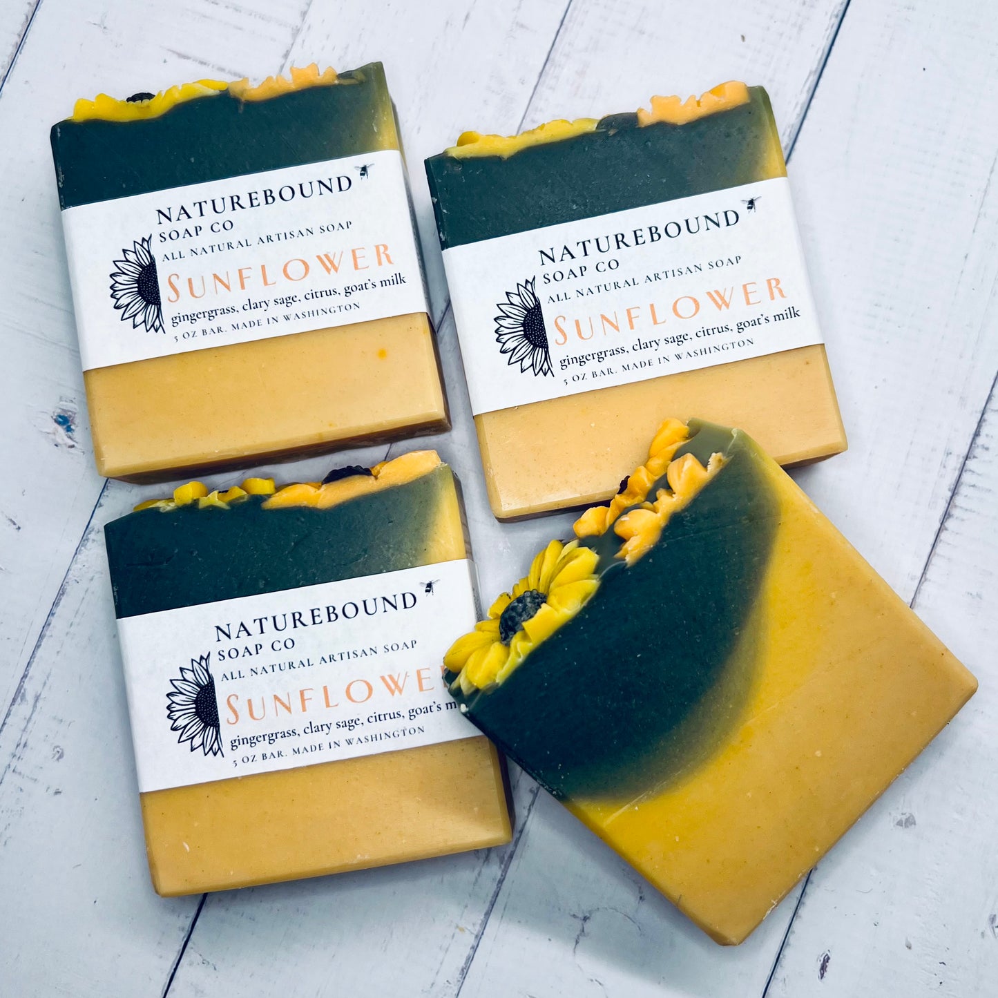 SUNFLOWER SOAP BAR
