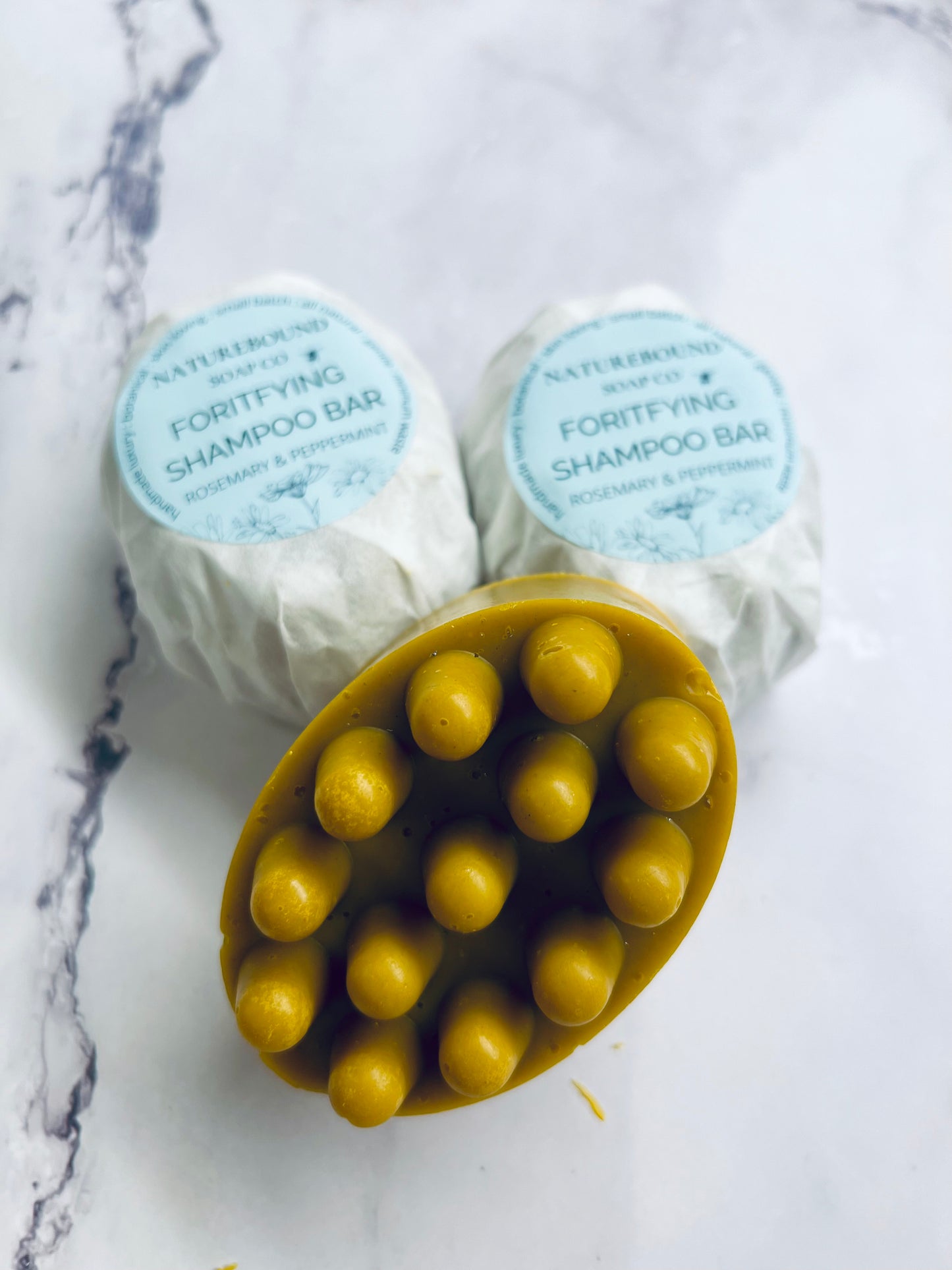 FORTIFYING SHAMPOO BAR- Rosemary & Peppermint