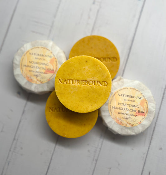 image of facial bars with naturebound stamped on them