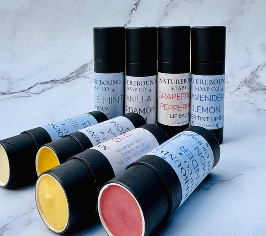VANILLA-CARDAMOM Herbal Lip Balm
