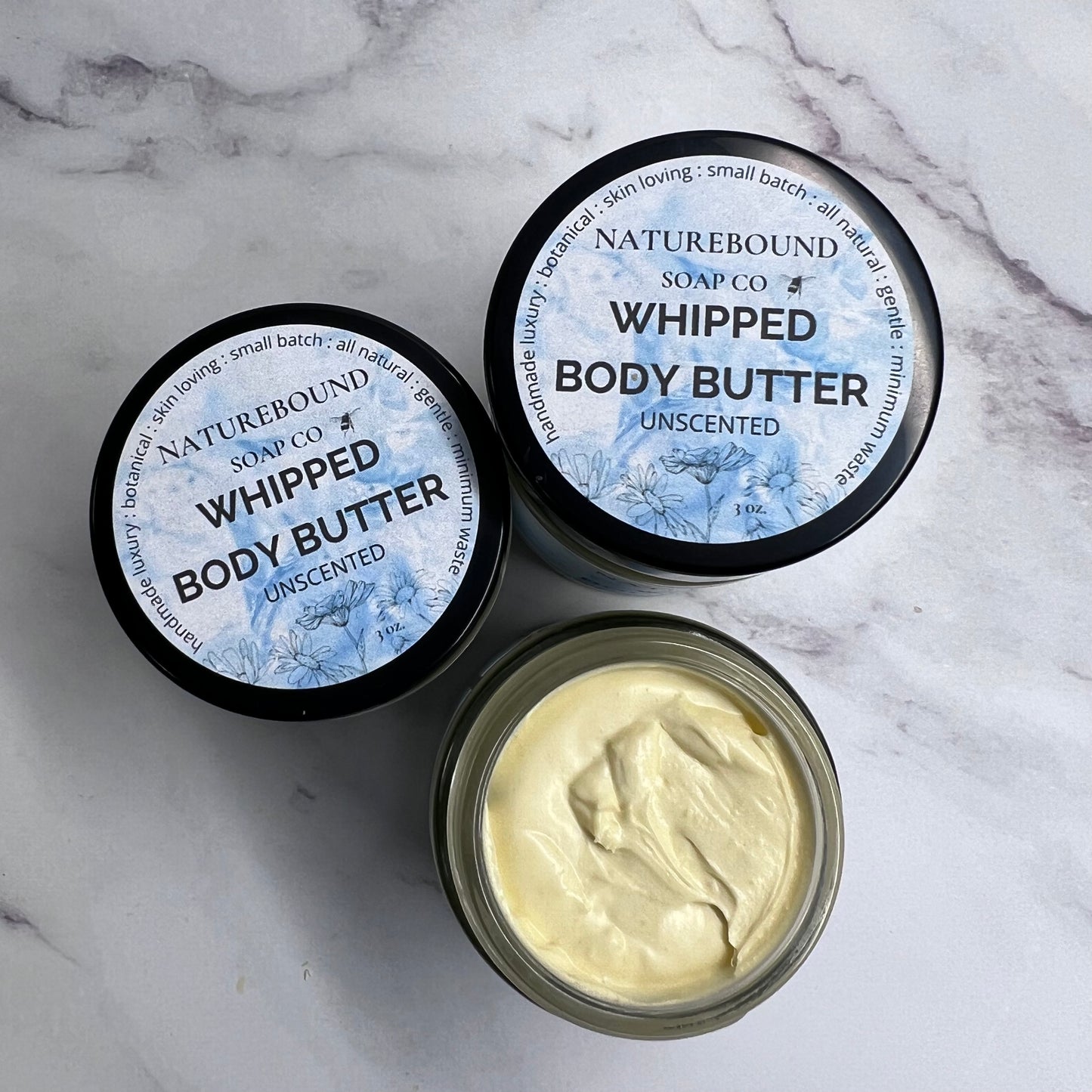 UNSCENTED- Calendula Whipped Body Butter