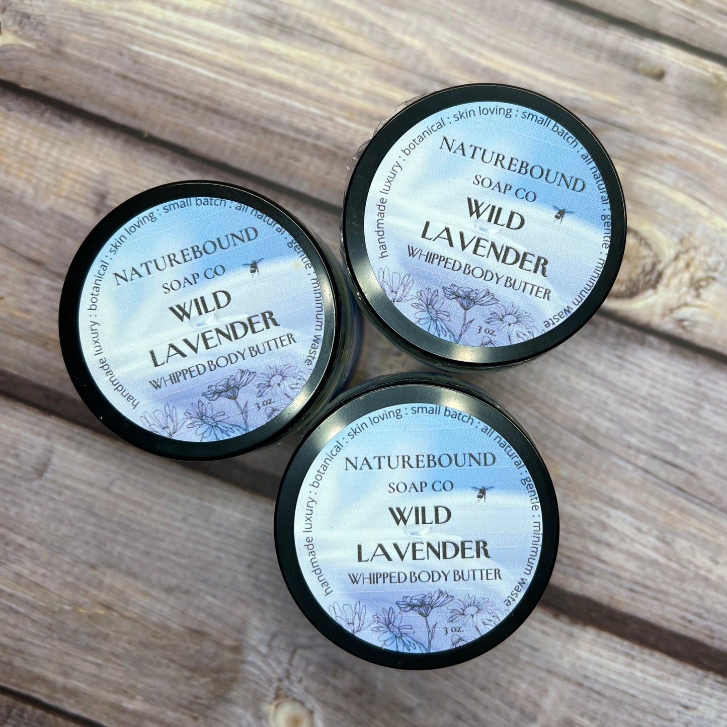 WILD LAVENDER & CALENDULA BODY BUTTER | All-Natural, Handmade, Deeply Moisturizing