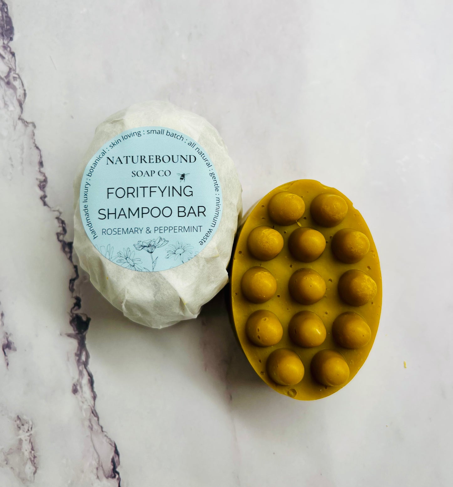 FORTIFYING SHAMPOO BAR- Rosemary & Peppermint